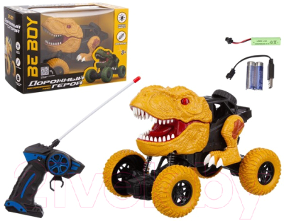 Радиоуправляемая игрушка BeBoy Машинка-динозавр / IT108799