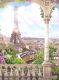 Фотообои листовые ФабрикаФресок Фреска Вид с балкона на Париж / 652270 (200x270) - 