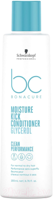 Кондиционер для волос Schwarzkopf Professional Bonacure Hyaluronic Moisture Kick Интенсивное увлажнение (200мл)