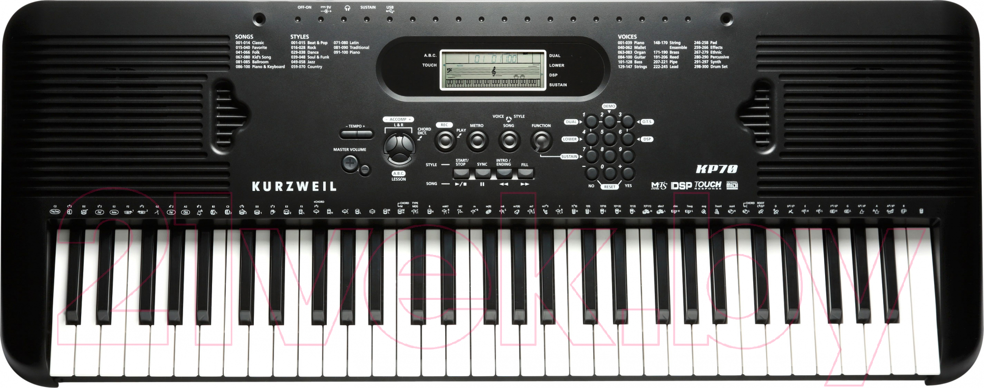 Синтезатор Kurzweil KP70 LB