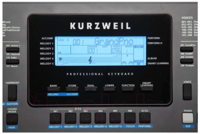 Синтезатор Kurzweil KP150 LB (черный)
