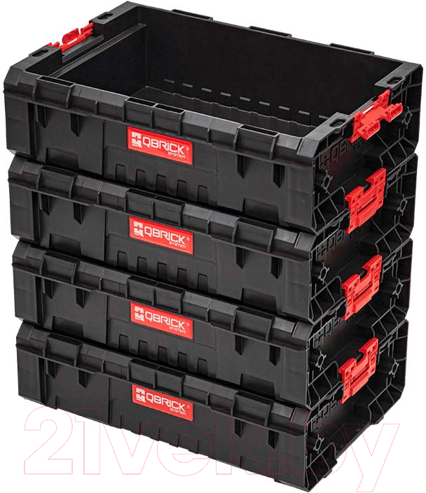 Ящик для инструментов QBrick System Pro Box 130 2.0 / SKRQPROB1302CZABY003 (черный) — фото 3