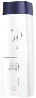 Оттеночный шампунь для волос Wella Professionals SP Silver Blond Для серебристого оттенка волос (250мл)