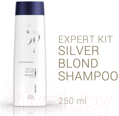 Оттеночный шампунь для волос Wella Professionals SP Silver Blond Для серебристого оттенка волос (250мл)