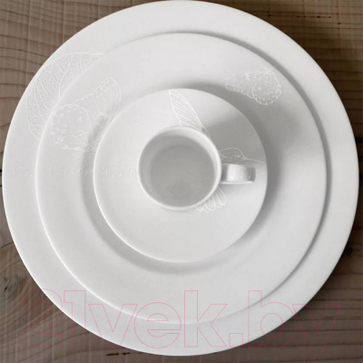 Тарелка столовая обеденная Taitu Bianco&Bianco 3-10