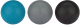Комплект массажных мячей Avento 42RA (3шт) - 