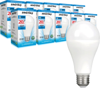 Набор ламп SmartBuy N-SBL-A65-20-60K-E27 (10шт) - 