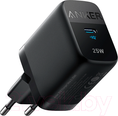 Адаптер питания сетевой Anker 312 USB-C 25W A2642 / ANK-A2642G11-BK