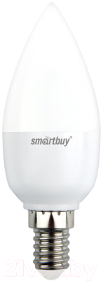 Набор ламп SmartBuy N-SBL-C37-07-40K-E14 (10шт)