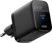 Адаптер питания сетевой Anker 313 USB-C 45W A2643 / ANK-A2643G11-BK (черный) - 