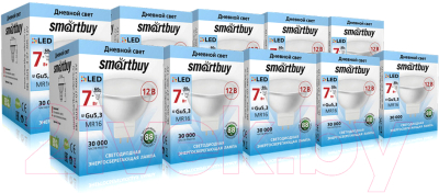 Набор ламп SmartBuy N-SBL-GU5_3-07-40K-12V (10шт)
