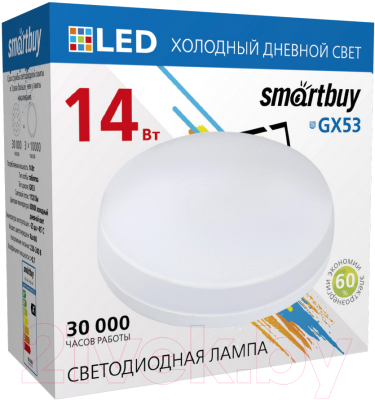 Набор ламп SmartBuy Tablet GX53 / N-SBL-GX-14W-6K (10шт)