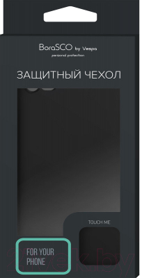 Чехол-накладка BoraSCO Hard Case для Xiaomi Redmi 8 / 38251 (черный)