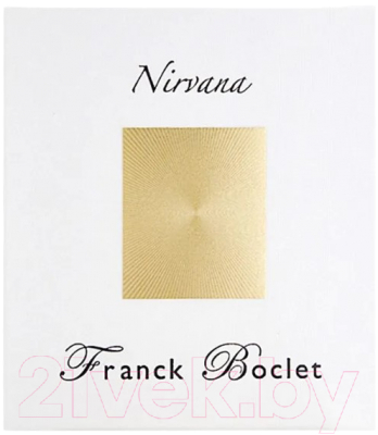 Парфюмерный набор Franck Boclet Nirvana Set Парфюмерная вода (100мл+20мл)