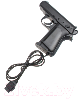 Игровая приставка Dendy Achive 640 игр + световой пистолет (черный)