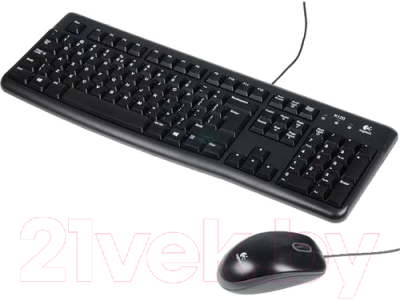 Клавиатура+мышь Logitech MK120 Desktop 920-002589 / 920-002561