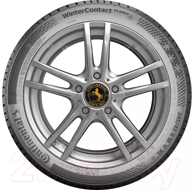 Зимняя шина Continental WinterContact TS 870 P 235/50R20 100T — фото 2