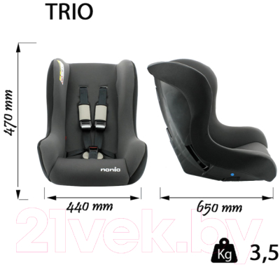 Автокресло Nania Trio Eco / 1034030335