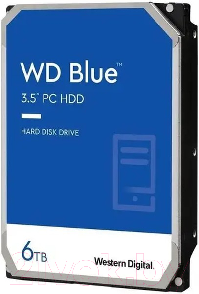 Жесткий диск Western Digital Blue 6TB (WD60EZAX)