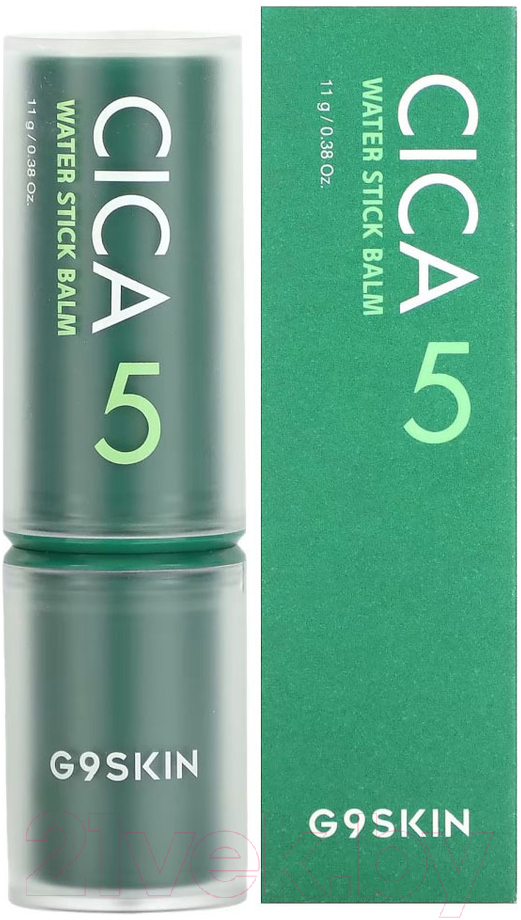 Бальзам для лица G9Skin Cica 5 Water Stick Balm Успокаивающий