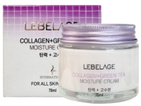 Крем для лица Lebelage Collagen+Green Tea Moisture Cream (70мл) - 