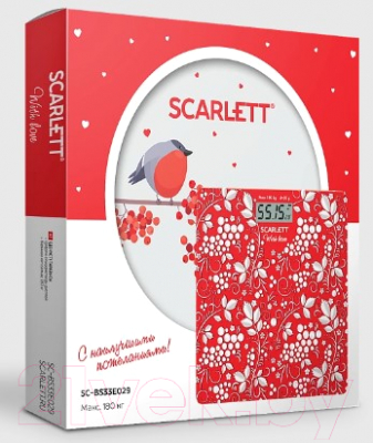 Напольные весы электронные Scarlett SC-BS33E029