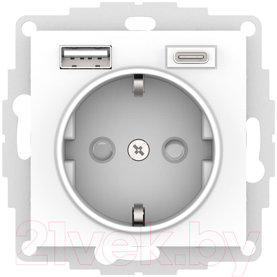 Розетка Systeme (Schneider) Electric AtlasDesign ATN001332 — фото 1