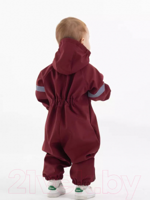 Изображение товара Комбинезон прогулочный детский Rant Cyclone / 157-92 (Maroon Red, р.92)