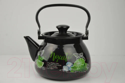 Изображение товара Чайник КМЗ Мохито 42115-133/6-У4 (черный)