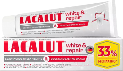 Зубная паста Lacalut White & Repair (100мл)