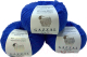 Набор пряжи для вязания Gazzal Baby Wool XL 830 (васильковый, 3 мотка) - 