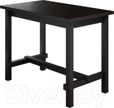 Барный стол Лузалес Толысь 140x80 (черный)