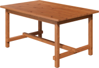 Обеденный стол Лузалес Толысь 152x95 (коричневый) - 