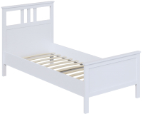 Односпальная кровать Лузалес Кымор 90x200 (белый) - 