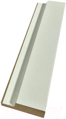 Финишная рейка для реечной панели Andlen Decor ПНл-43 Альпийский (2800x44x12мм, левая)