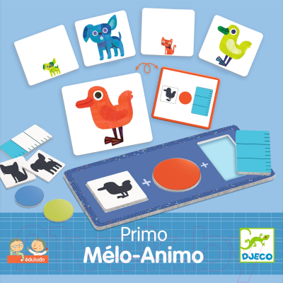 Развивающая игра Djeco Примо Мело-Анимо / DJ08345