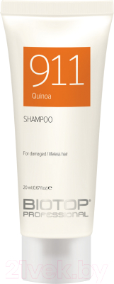 Шампунь для волос Biotop Professional 911 Quinoa Shampoo Восстанавливающий (20мл)