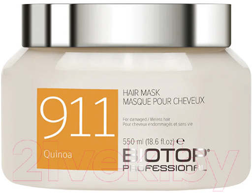 Маска для волос Biotop 911 Quinoa Hair Mask Для восстановления