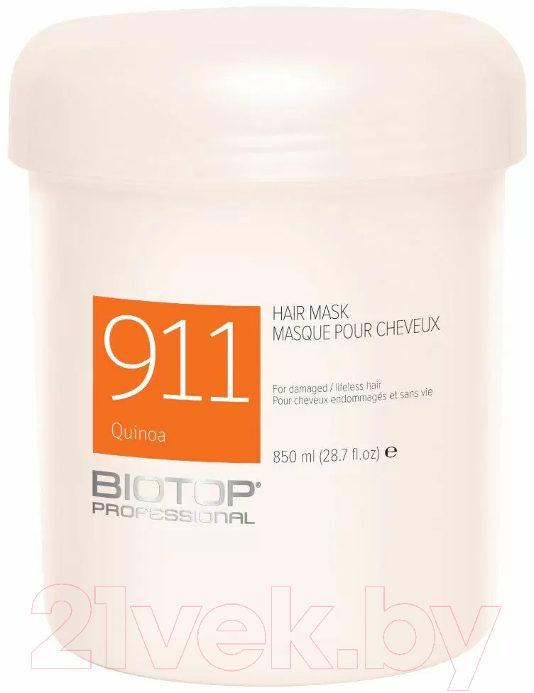 Маска для волос Biotop 911 Quinoa Hair Mask Для восстановления