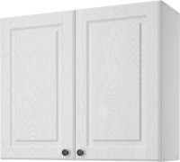 Шкаф навесной для кухни Stolline Гатьен 80 / 441.03 (белый/белый) - 