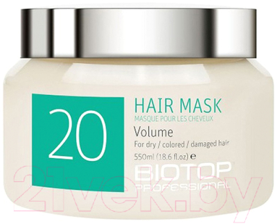 Маска для волос Biotop 20 Volumizing Boost Hair Mask Для объема волос (550мл)