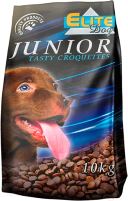 Сухой корм для собак Elite Dog Junior для щенков (10кг)