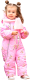 Комбинезон-трансформер детский Batik Миа / 502-23в-2 (р-р 80-48, читос розовый) - 