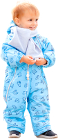 Комбинезон-трансформер детский Batik Тим / 503-23в-1 (р-р 68-44, принт голубой) - 