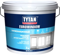 Герметик акриловый Tytan Professional Eurowindow Внутренний пароизоляционный (7кг, белый) - 