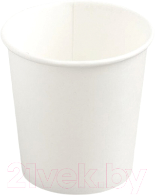 Набор бумажных стаканов Паксервис 100мл НВ62-120 / 284468 (180шт, белый)