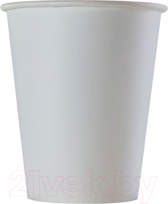 Набор бумажных стаканов Паксервис 180мл / НВ72-205 (160шт, белый)