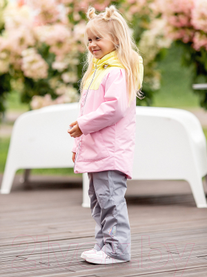 Комплект прогулочной детской одежды Batik Сима со снудом 510-23в (р.92-52, розовый)