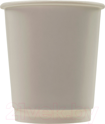 Набор бумажных стаканов Паксервис 250мл / DW80-280 (75шт, белый)