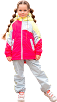 Комплект прогулочной детской одежды Batik Ника 511-23в-1 (р.104-56, розовый) - 